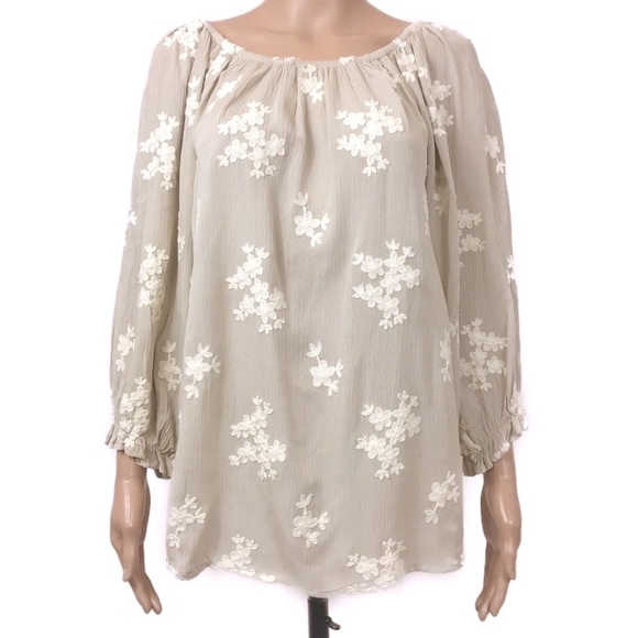 Soft Surroundings, Stretchy Crinkle GauzeBohemian Top,Excellent Condition,Size S - Picture 2 of 8